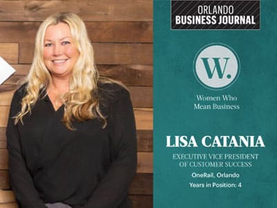 OneRail Co-Founder Lisa Catania: Women Who Mean Business