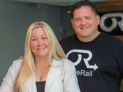 OneRail Raises Series B - Founders Bill Catania and Lisa Catania