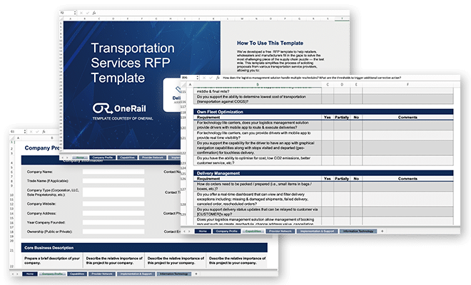 Free Transportation Services RFP Template
