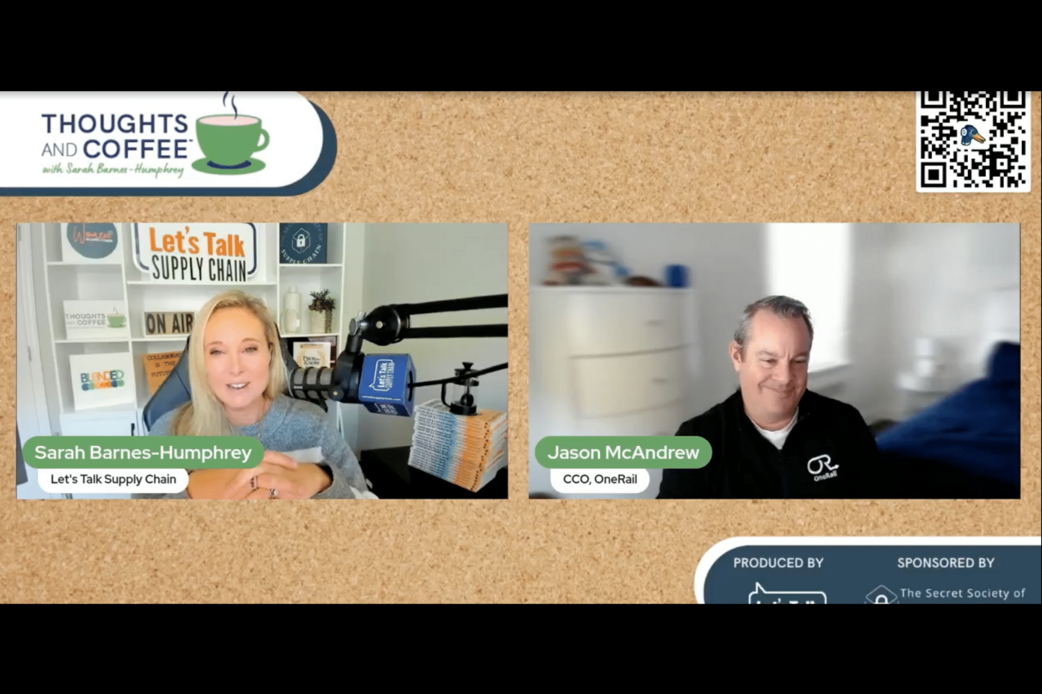Thoughts and Coffee With OneRail's Jason McAndrew and Sarah Barnes-Humphrey