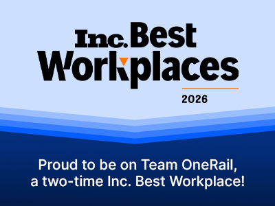 OneRail Honored on Inc.’s Best Workplaces List for Second Time